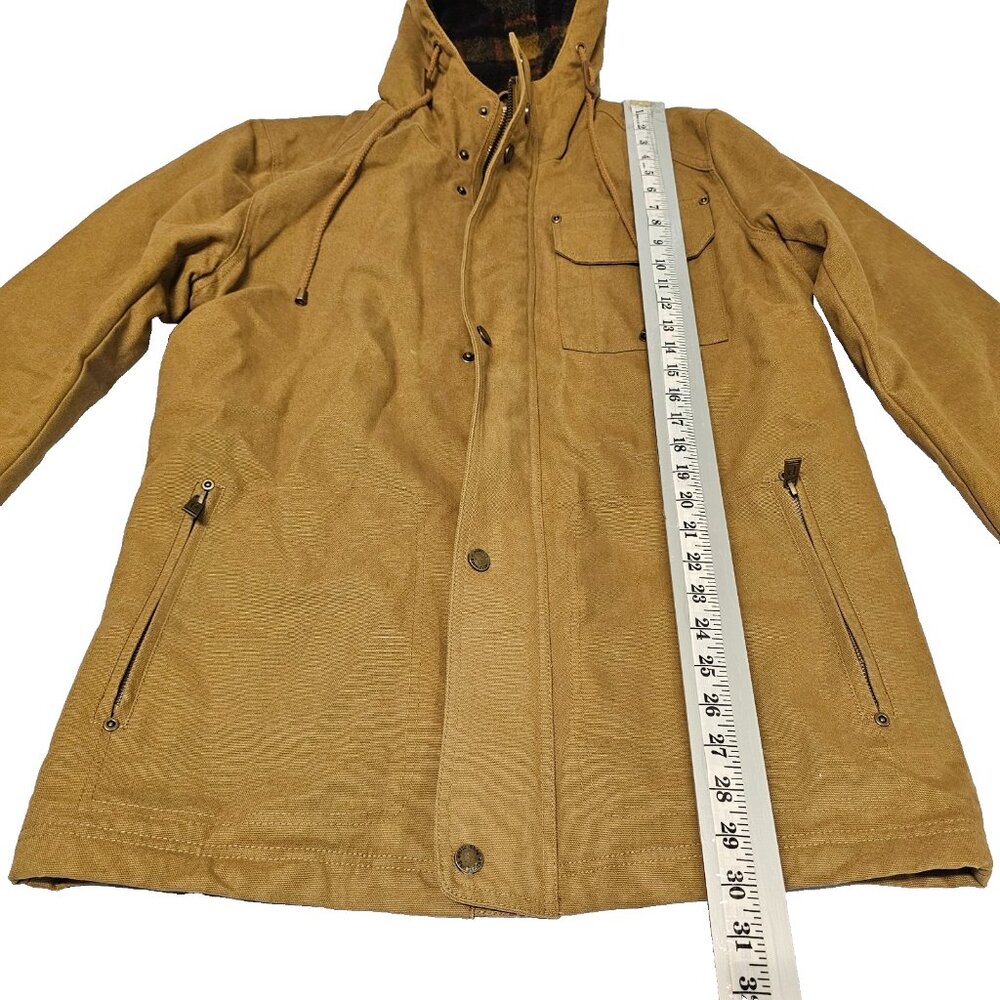 Pendleton Hooded Timber Cruiser Men's Jacket Size M Saddle color 100% Cotton - Picture 7 of 16